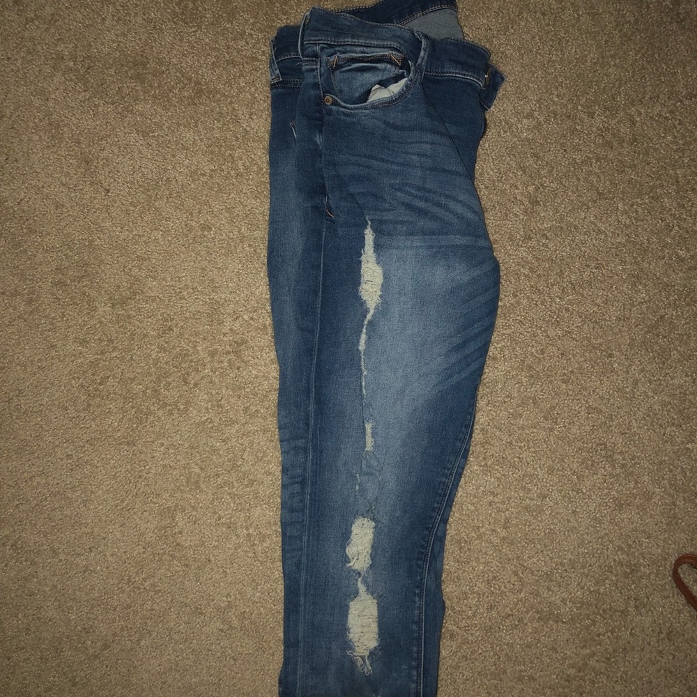 Express ripped jeans. I accept offers :)